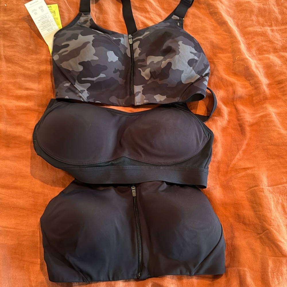 Set of 3 All In Motion Sports Bras, one is NWT